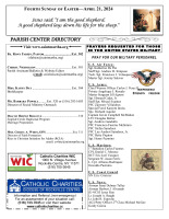Fourth Sunday of Easter 2024