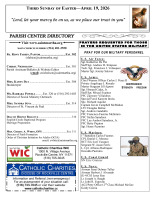 3rd Sunday of Easter 2026
