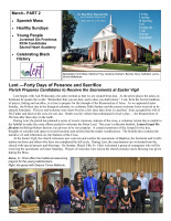 March Newsletter 2019 Pt. 2